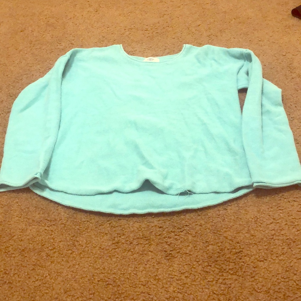 Aqua Blue sweater